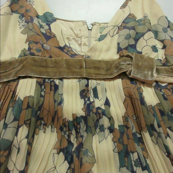 Anthropologie dress by Maple floral print sz 8 - Picture 6 of 6